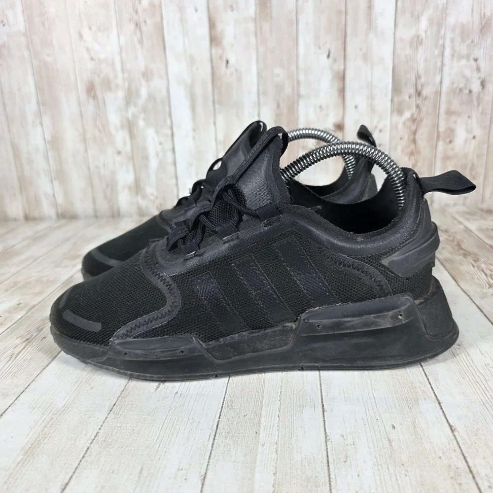 Adidas NMD R1 Black Mesh Athletic Sneakers‎ Shoes Women's Size 7.5